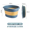 Blue foot bath tub [without lid]