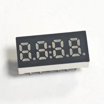 Ultra Slim 0.2 Inch 4 Digit White Seven Segment LED Display Module for Micro Electronics