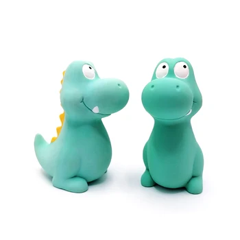 Supplier New Item Lovely Crocodile Shaped Natural Rubber Teether Bath Toys for New Born Baby
