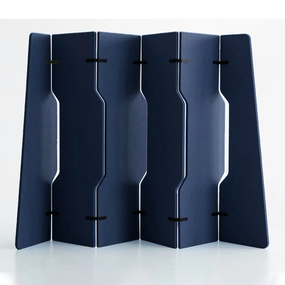 Screen Partition Wall Material Fabric Room Divider Wall Partitions Sliding Panel 100% Polyester Acoustic Felt Panels Matertion
