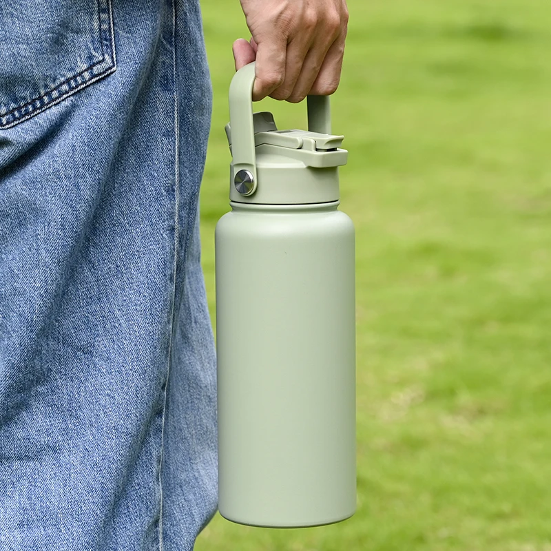 Custom Logo 32oz Insulated Stainless Steel Water Jug