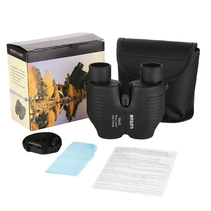 LUXUN Autofocus 10X25 Compact Binoculars Optical Instruments Binocular Worlds Best Binoculars