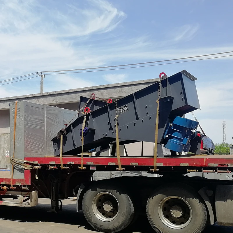 Вибрационный питатель с бункером