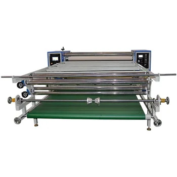 2024 Least Accurate PLC Control Panel Design Roller Heat Press Sublimation Machine For Rolls of fabric, sheets