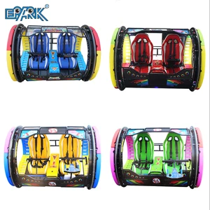 Hot Selling 360 Degree Rotation Rolling Bar Car Indoor Fiberglass and Metal Happy Ride for Adults Children at Amusement Park