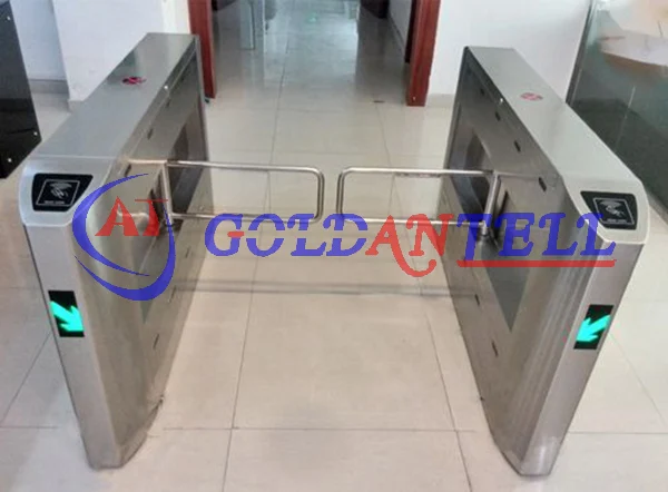 Access Control System Disabled Pedestrian Turnstile Gate