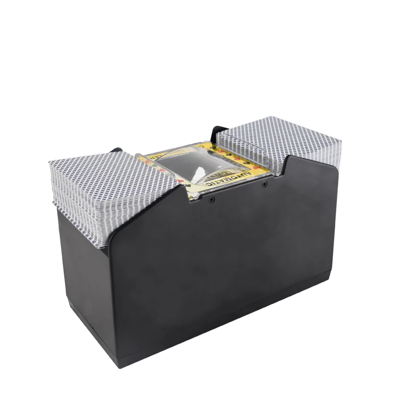 YH Высокое качество 1- 4 палуба пластиковая автоматическая покерная тарелка для казино игральные карты