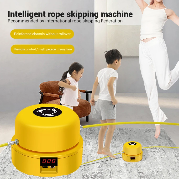  MOSHAINE Smart Jump Rope Machine Electronic Skipping Ropes  1-10 Speed Level Adjustment Multiplayer Jumping Rope Groups Rope Skipping  LED Display Counter Workout for Women/Men/Kids : Sports & Outdoors