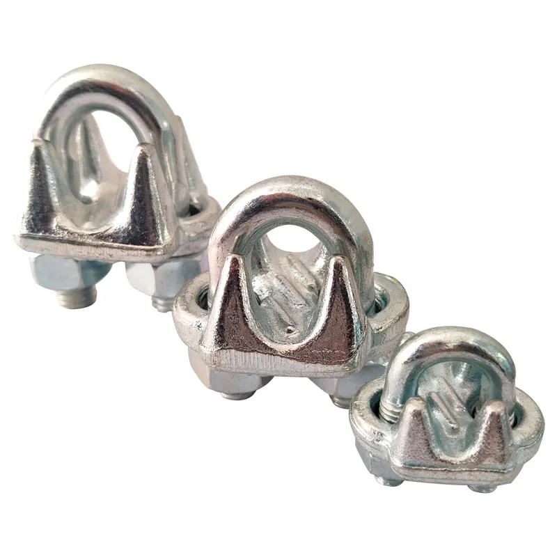 JIS-B2809 zinc plated JIS drop forged wire rope clips