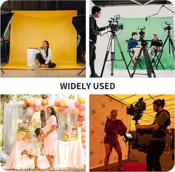 Neewer Background Stand Support System 2.6M X 3M/8.5ft X 10ft Kit with Carrying Case for Muslins Backdrops,Paper and Canvas detail image