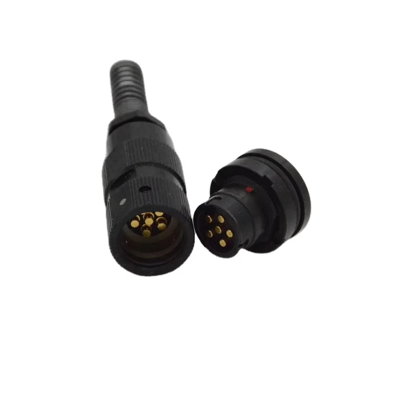 6 PIN OEM U329 Audio Plug for Peltor Headset