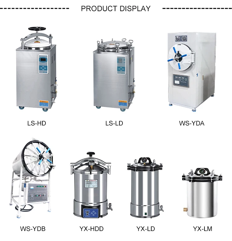 Steam Autoclave 35 Liters Large Steam Sterilizer Autoclaves 200l 400l