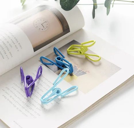 10 небольших цветных многофункциональных фиксированных фотозажимов DN0107 креативные зажимы для одежды