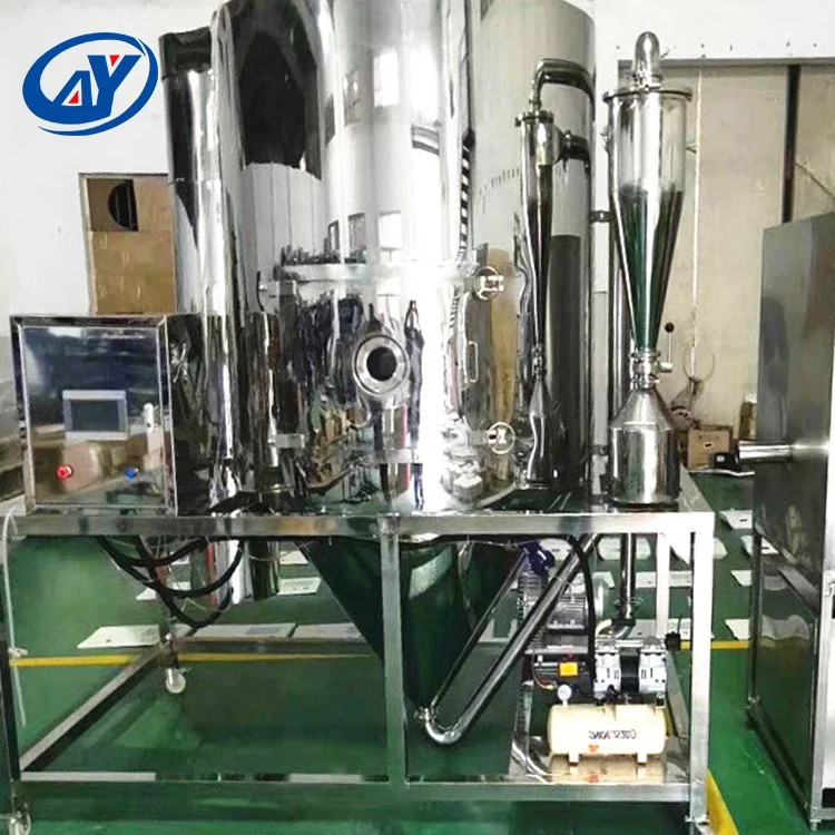 Lab пилот распылительная сушилка для распылительной сушилки для вместимость ящика для кофейного порошка AYAN-PWGZ3L двух-жидкости распылительная сушилка