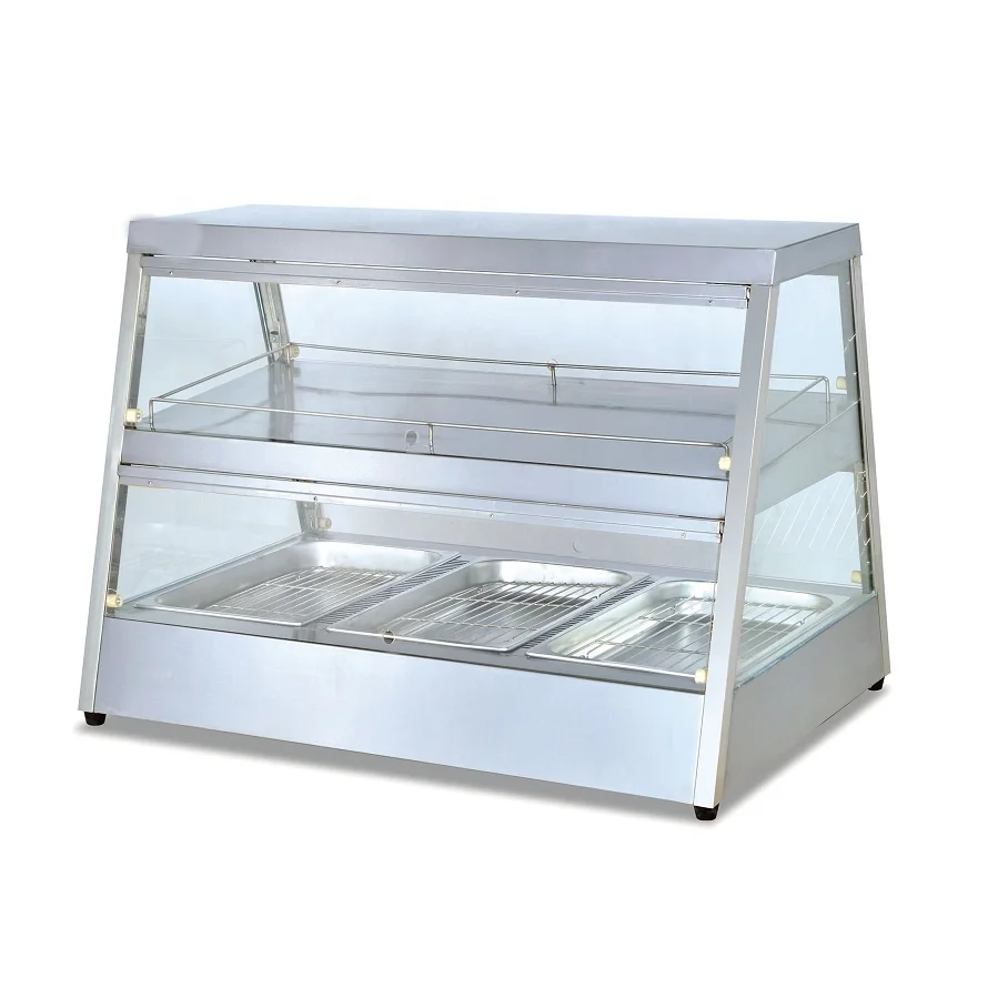 0.8 KW Single Layer Countertop Food Warmer Display TT-WE69A