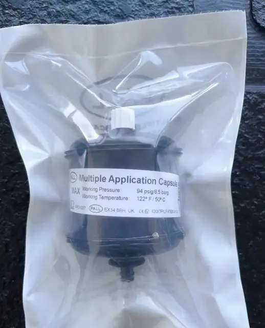 MACCA1003 10 Micron UV Solvent for Pall Ink Filter New Condition Digital Inkjet Printer Original Capsule Printing Machinery Part