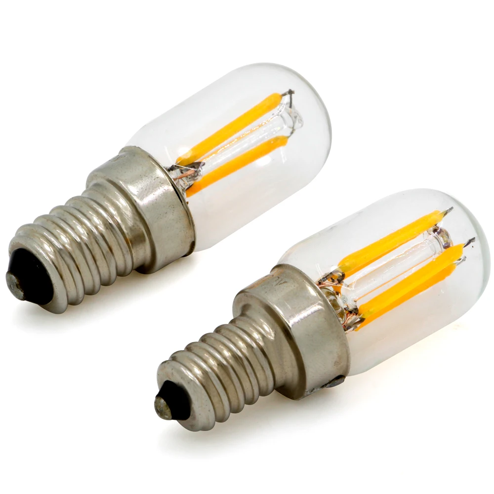 E12 E14 T15 LED filament bulb  DC 12V 110V 220V