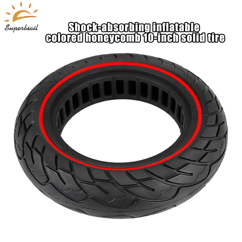 EU stock 10 Inch 10x2.50 Solid Tyre For MAX G30 / G30P / G30D / Zero 10 /10x Electric Scooter Honeycomb Solid Tire Scooter details