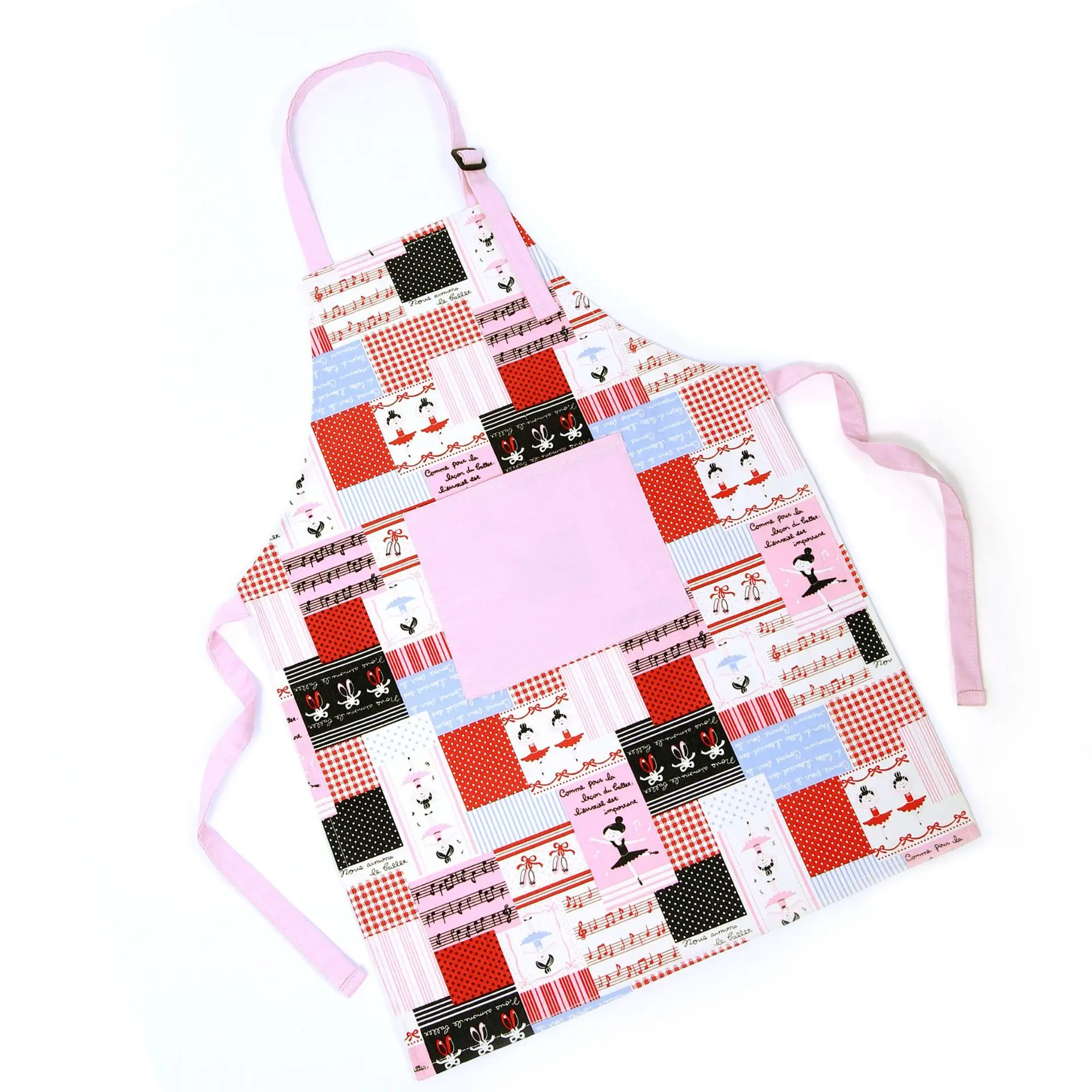 Детские фартуки из чистого хлопка, Детские фартуки с регулируемым ремешком на шею и карманом для приготовления пищи