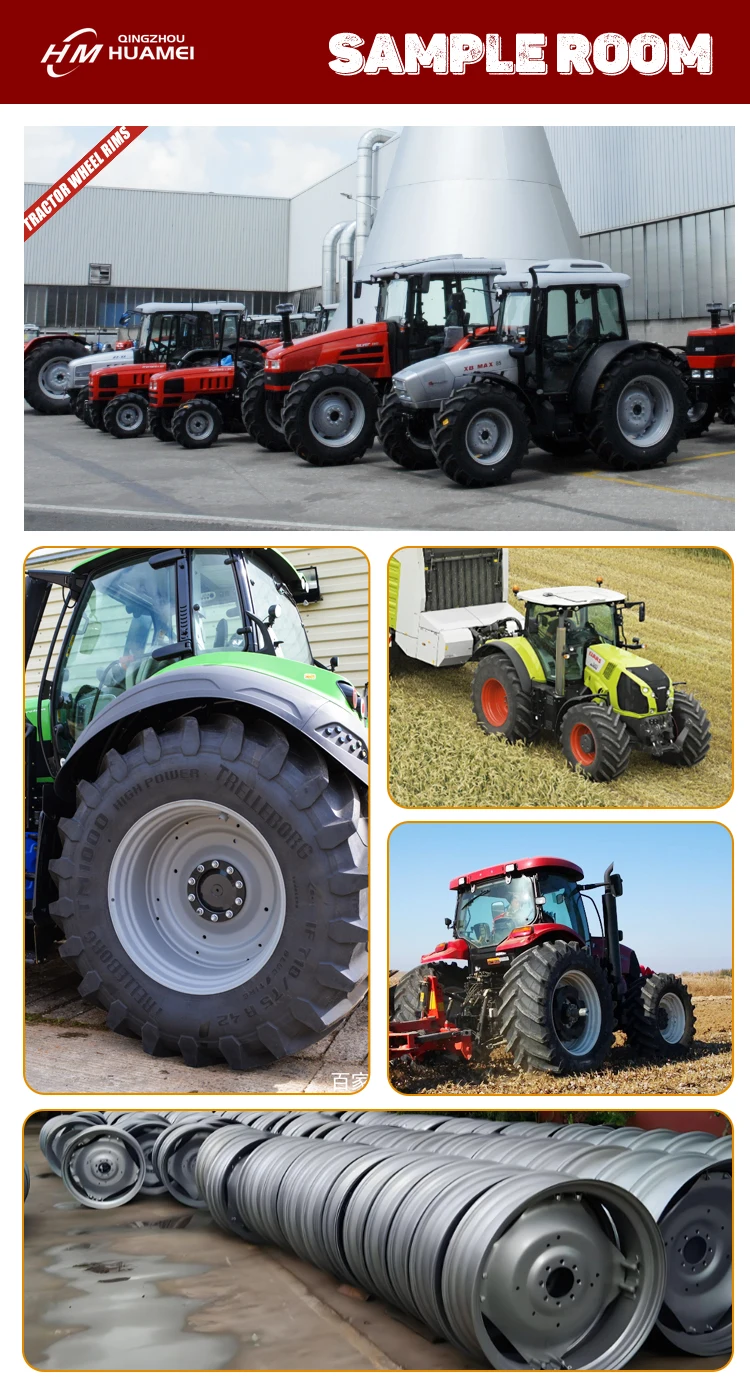 Good Quality Professional Steel Material Agricultural Wheels And Tractor Rims supplier