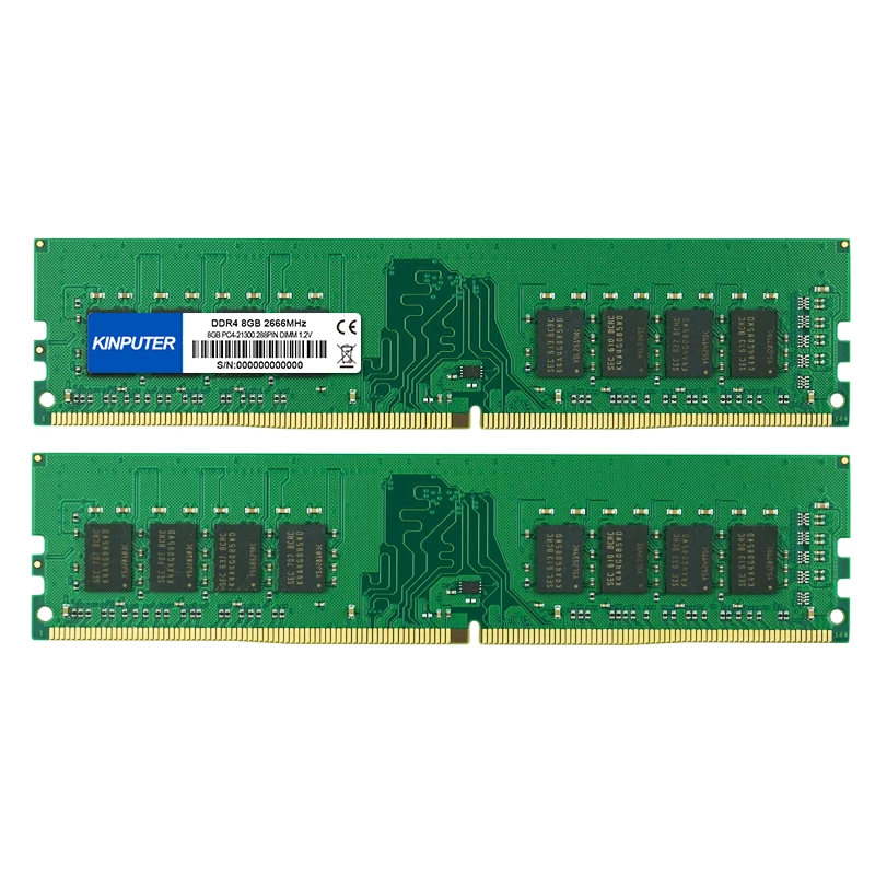 デュアルチャンネルMemory Ram Ddr4 2600 433mhz 4GB 8