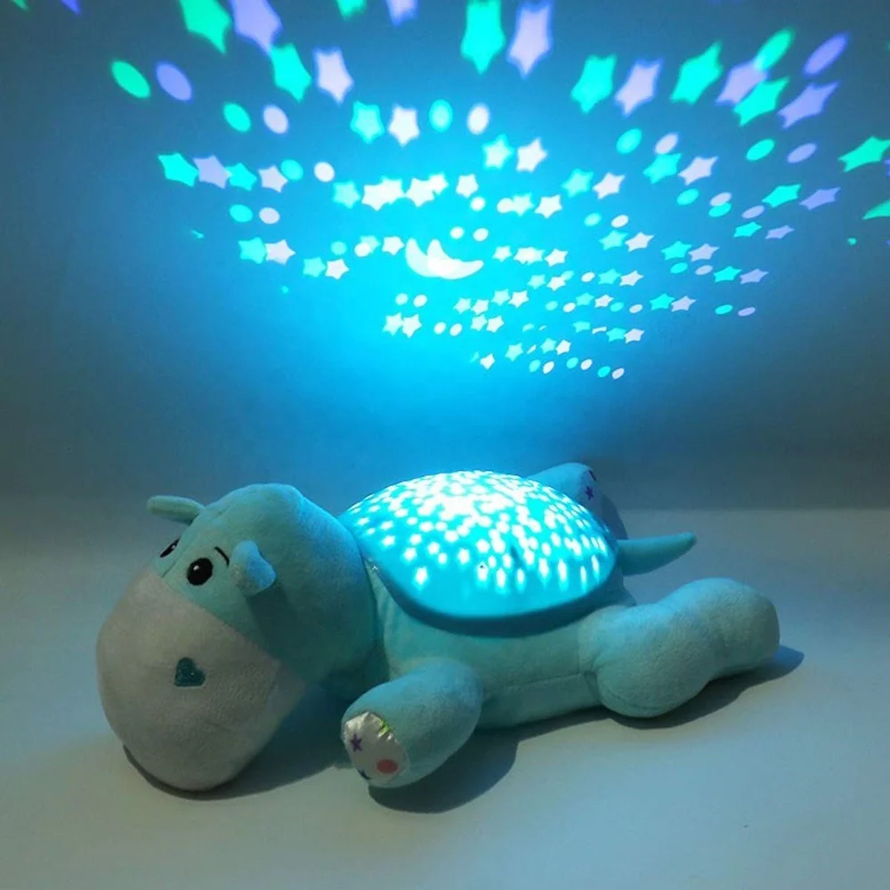 Baby Projector Plush Animal Soothing Sleep Toy
