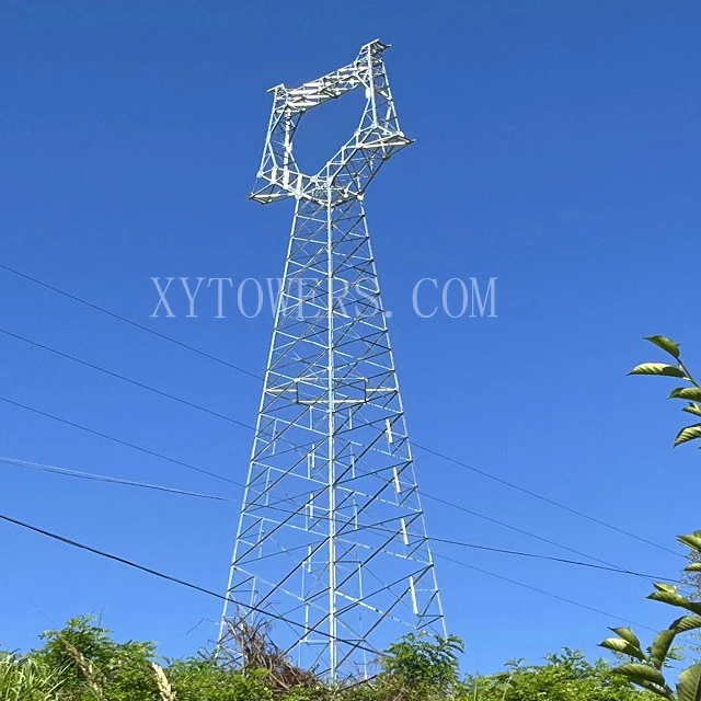 Высококачественная стальная башня электропередачи изготовленная в Китае профессиональный дизайн и