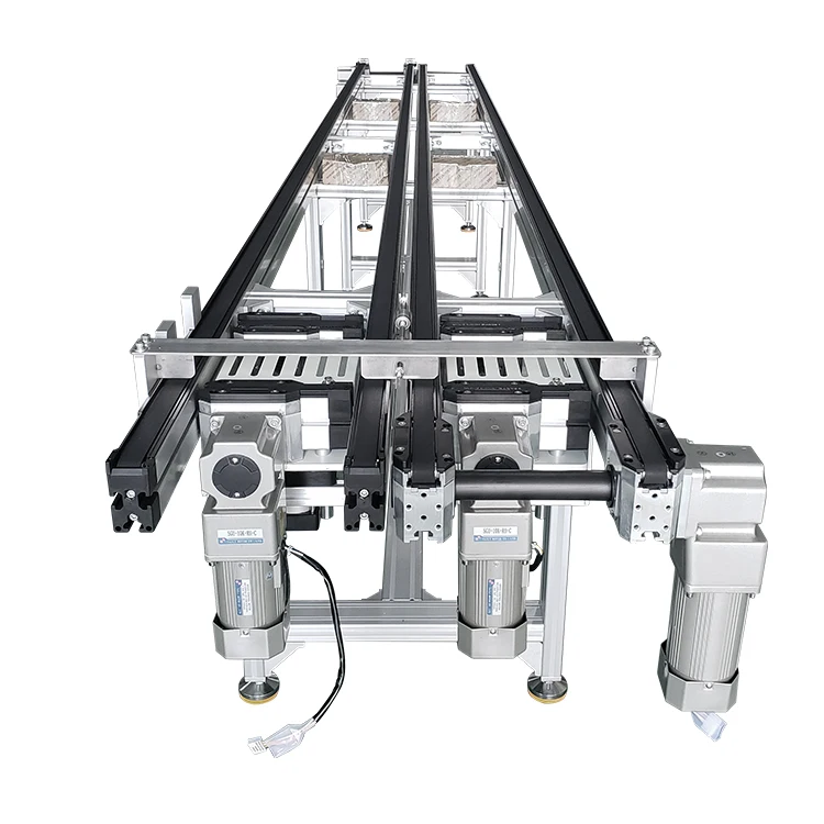 T5-25 Toothed Belt Conveyor Body Lifting and Translation Machine Tray Conveyor Line Customized Synchronous Belt Conveyor Line supplier