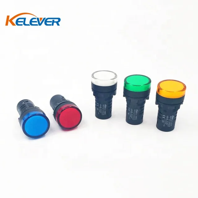 Ad16 Red 240v Led pilot Indicator Light 22mm