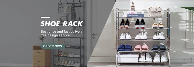 Wholesale 4-Tier Shoes Rack Home Storage Organizer  multifunctional shoe rack