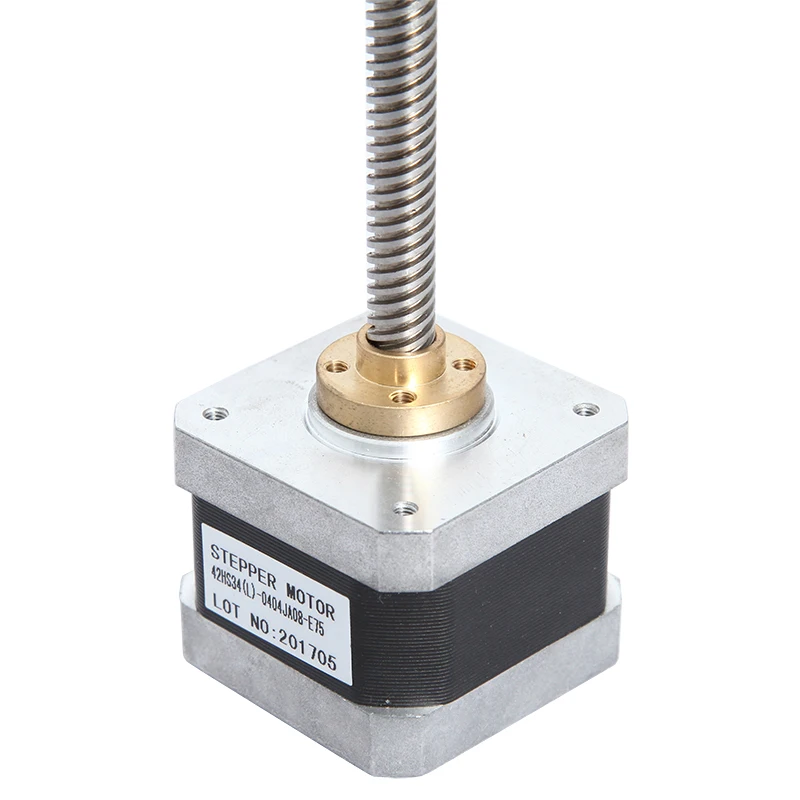 Threaded Rod Nema17 Nema 17 Linear Stepper Motor With Lead Screw TR5 TR8 for 3d Printer