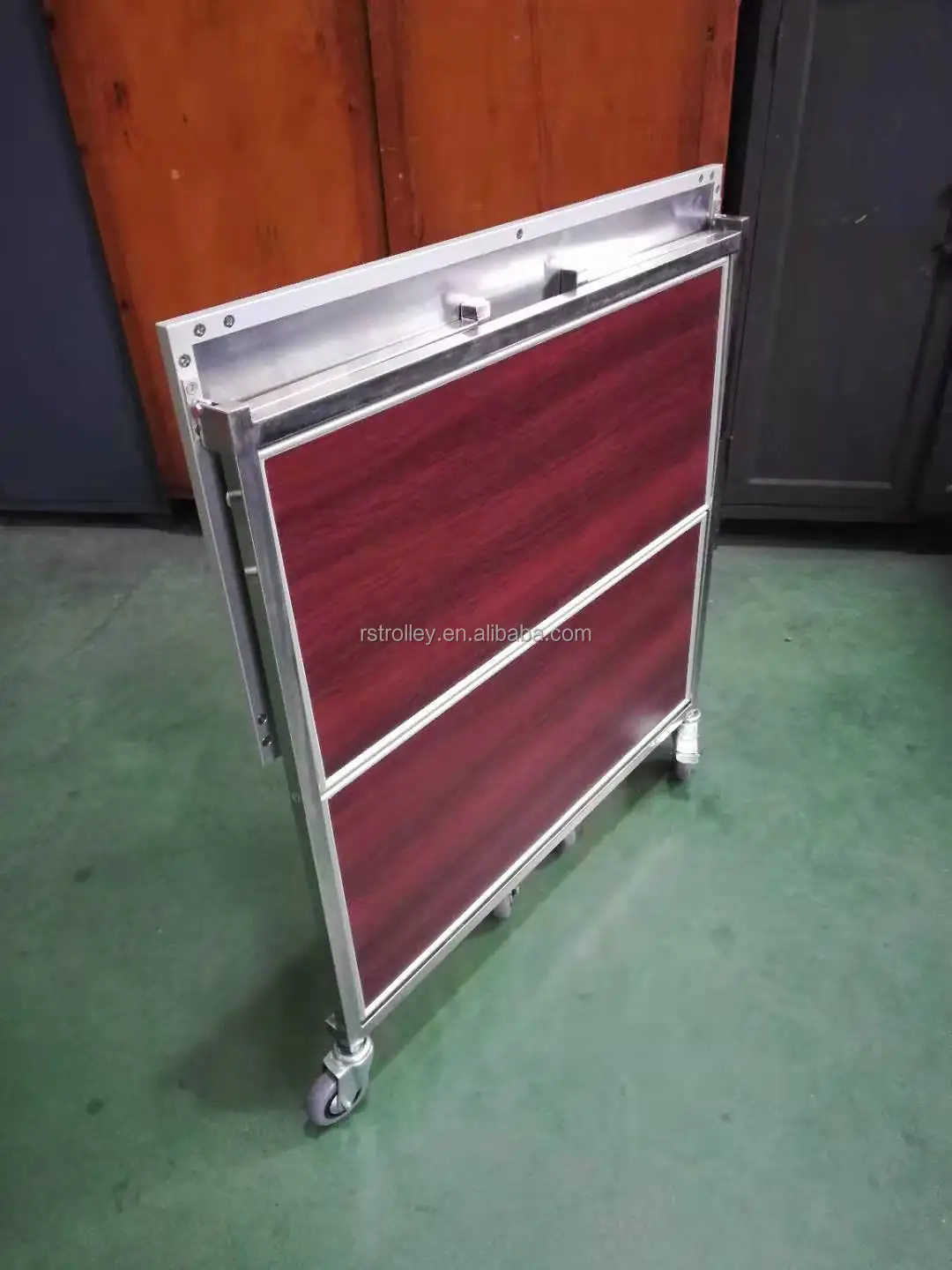 Aircraft Aviation Inflight Foldable Folding Table Trolley