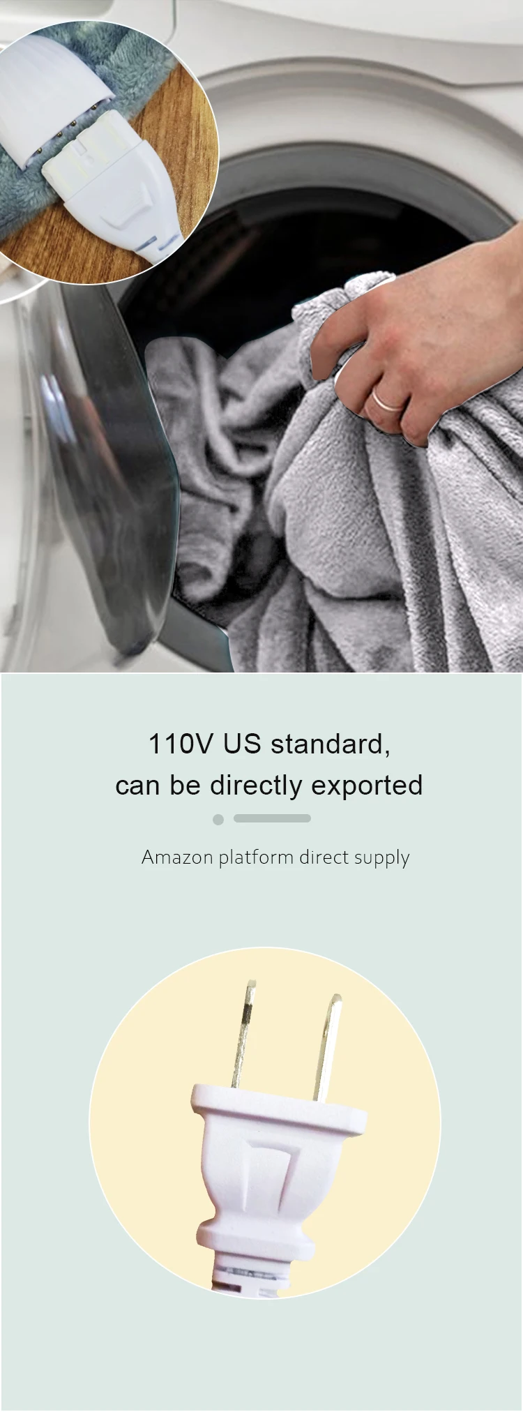 Ptc Heated Throw Blanket, AC220V, Microfiber Fabric - detail 16