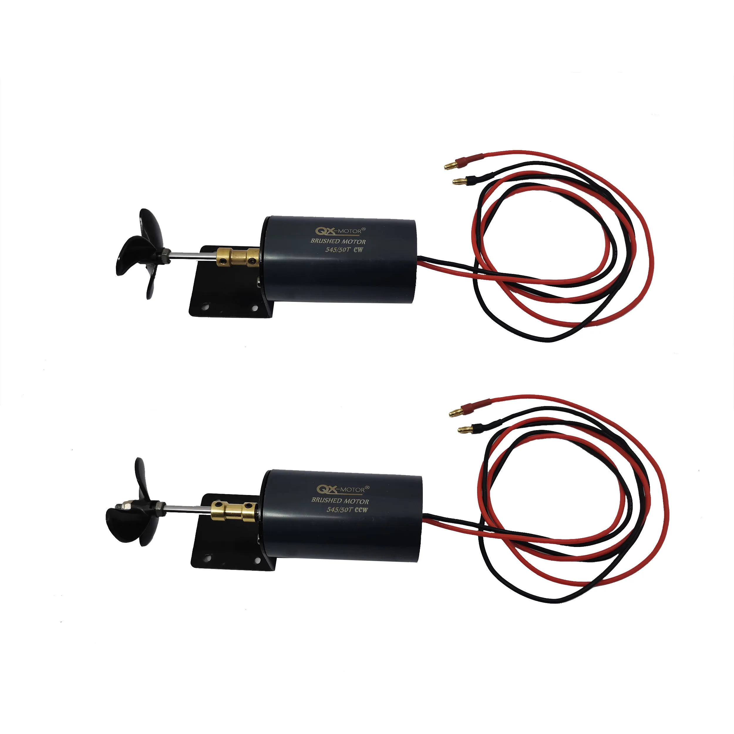 QX-MOTOR 545/50T Brush Motor CW CCW Underwater Propeller RC Parts Accs ...