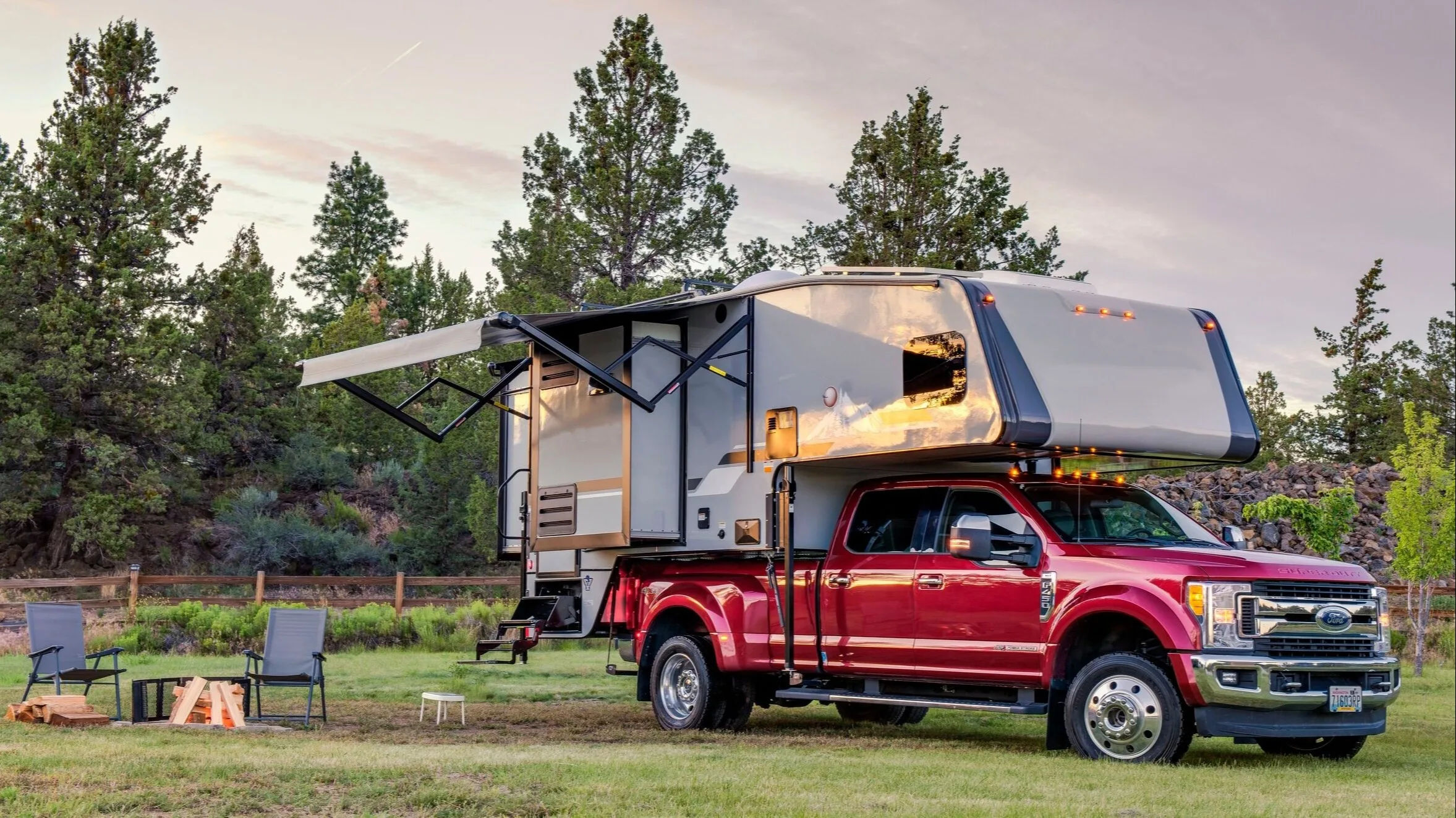 Slide In Truck Short Bed Cabover Camper For Short Bed Pickup Trucks