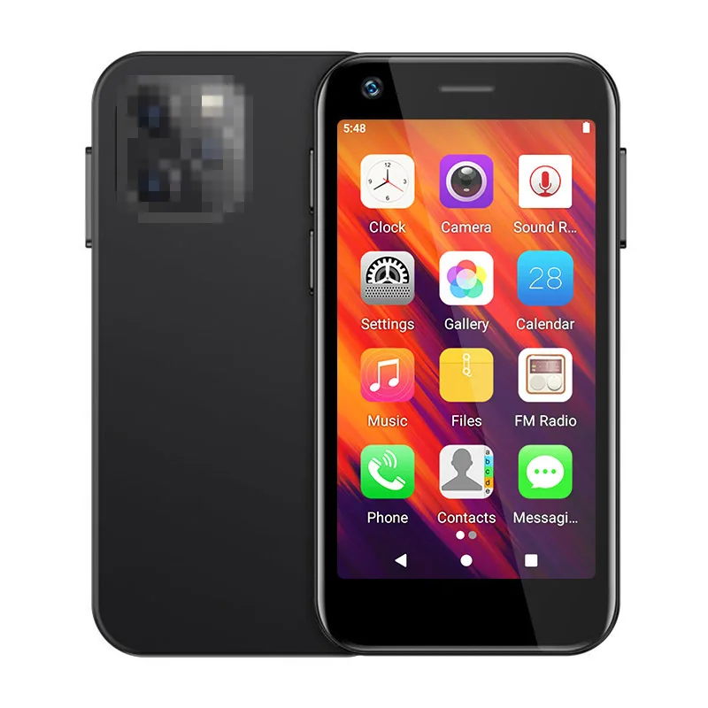 SOYES XS12 Android Mobile 5MP Rear Camera With Flashlight 3 Inch Touch Screen 4G LTE Mini Smartphone