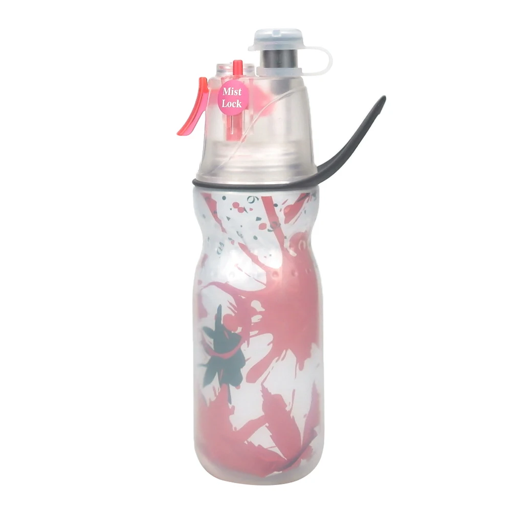 570ml Sport Water Bottle Outdoor Travel Shaker Leak-Proof Waterbottle  Healthy Plastic Sports Cute Kids Baby Student Water Bottle