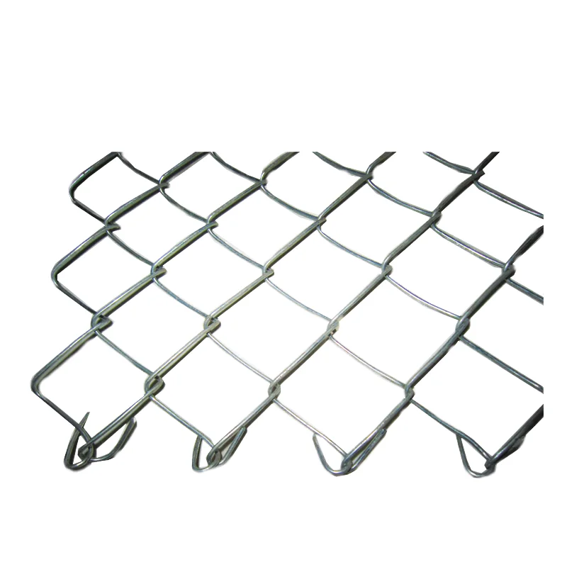 Galvanized Iron Wire Chain Link Fence with Twisted Edge Square Hole Mesh Fence Bending Welding Cutting Punching Services