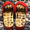 Cobblestone red 35-36 yards-foot massage