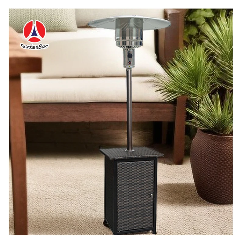 Modern Heater of Cost Performance Gas Room Wood Pellet Patio Heater Fire Flame for Outdoor Use