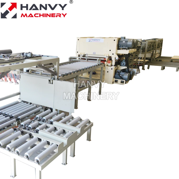 خط صنفرة أوتوماتيكي من شركة Hanvy Plywood Machinery بطول 4 أقدام و5 أقدام مع عدة مكدسات