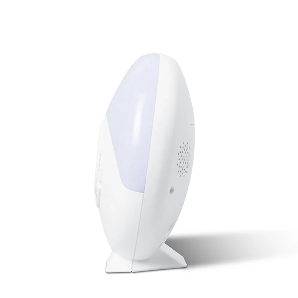2022 CE ROHS Wake up Light Sunrise Alarm Clock Creative Round Digital LED Table Clock