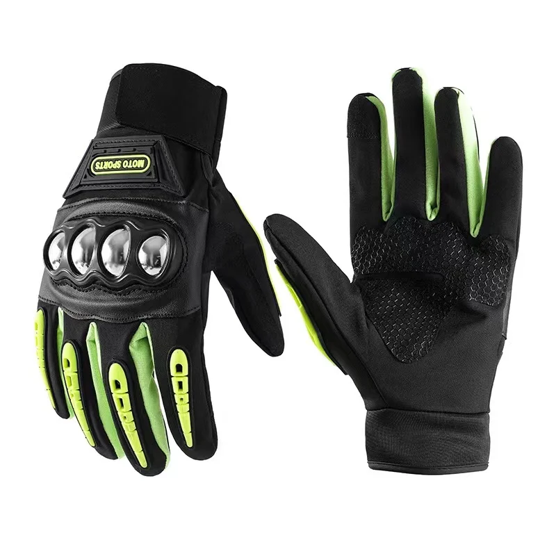 Motorcycle Riding Gloves Warm Waterproof Threedimensional Anti