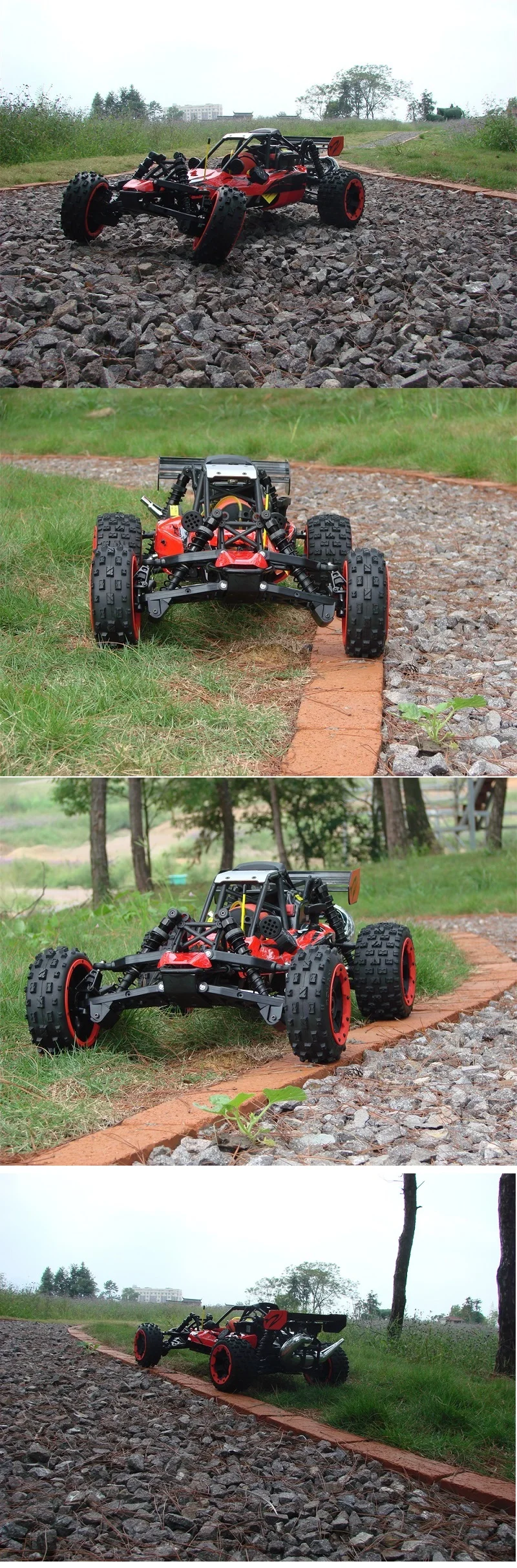 Rofun Baha 5b Rovan Baja Rc Petrol Car 1/5 2.4g 80km/h 29cc Gas Rc