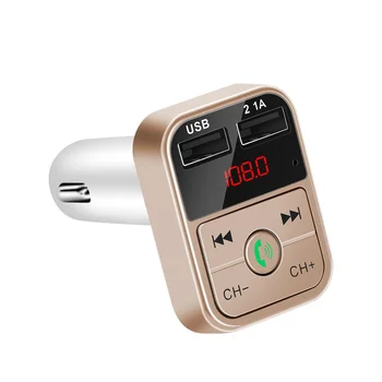 Eonline Car Kit Handsfree Wireless FM Transmitter LCD MP3 Player USB Charger 5V 2.1A Car Accessories Handsfree