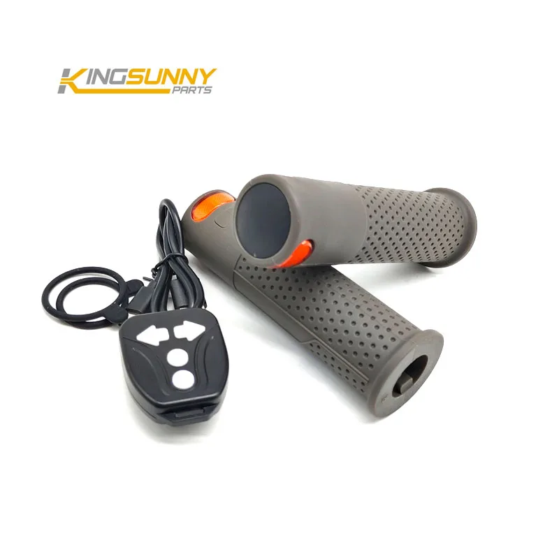 New Arrival Grip Remote Control Turn SIgnal Scooter Handle Grips Silicone Handlebar with Light for Electric Scooter Accessories