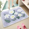 Lys marguerite violette - Bordure de fleurs violettes douces