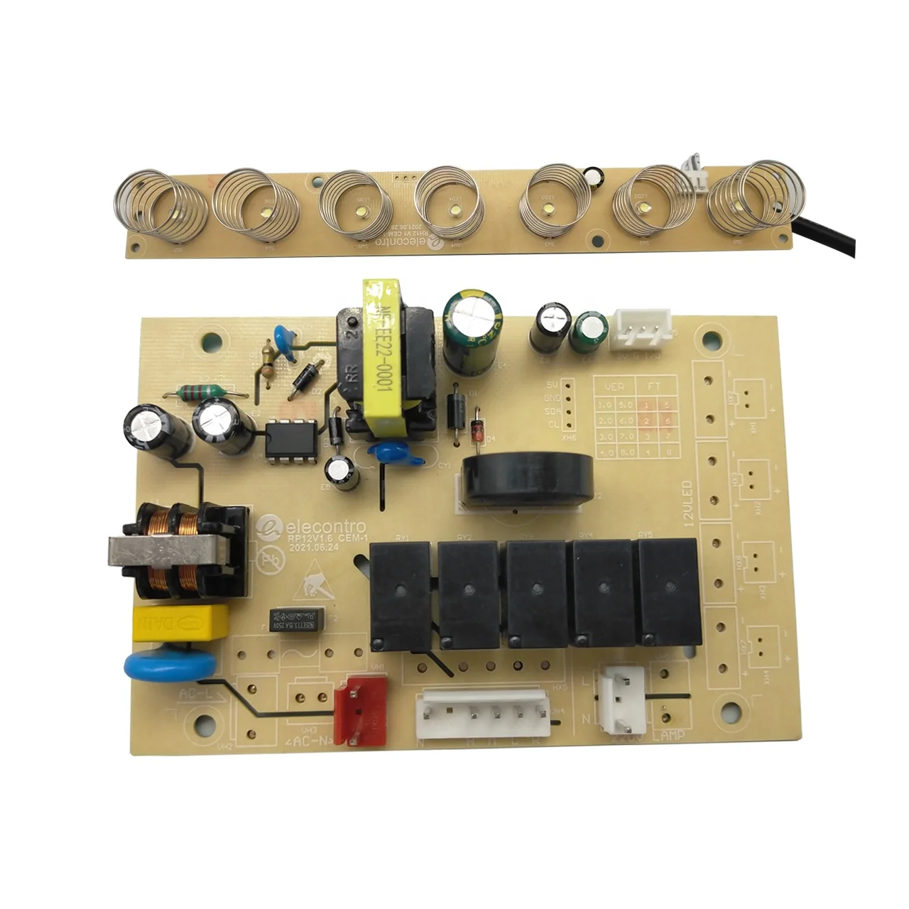 Household Custom Range Hood Control Board Development Range Hood Parts