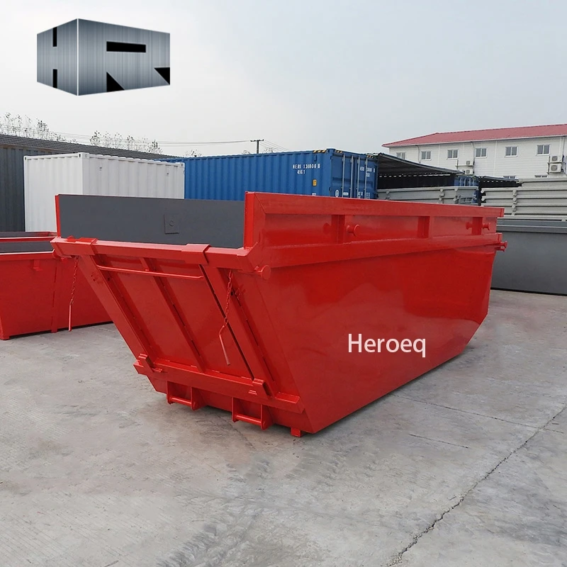 6CBM Stackable Marrel Bin Skip Containers Recycle Waste Bins Waste Storage Dumpsters Metal Steel Recycling Skip Bins