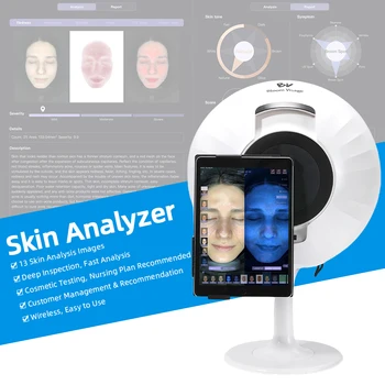 3d Skin Analyzer Portable Facial Analyzer Skin Scanner Analyzer Automatic Skin Diagnosis System Machine